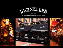 Tablet Screenshot of bruxelles.ie